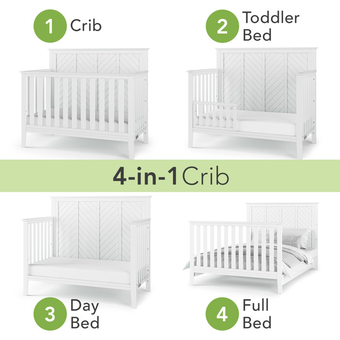 Child Craft Atwood 4in1 Convertible Crib & Reviews Wayfair
